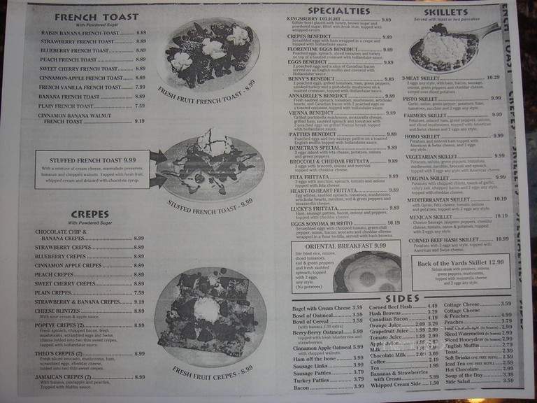 Kingsberry Waffle House - Flossmoor, IL menu_pic