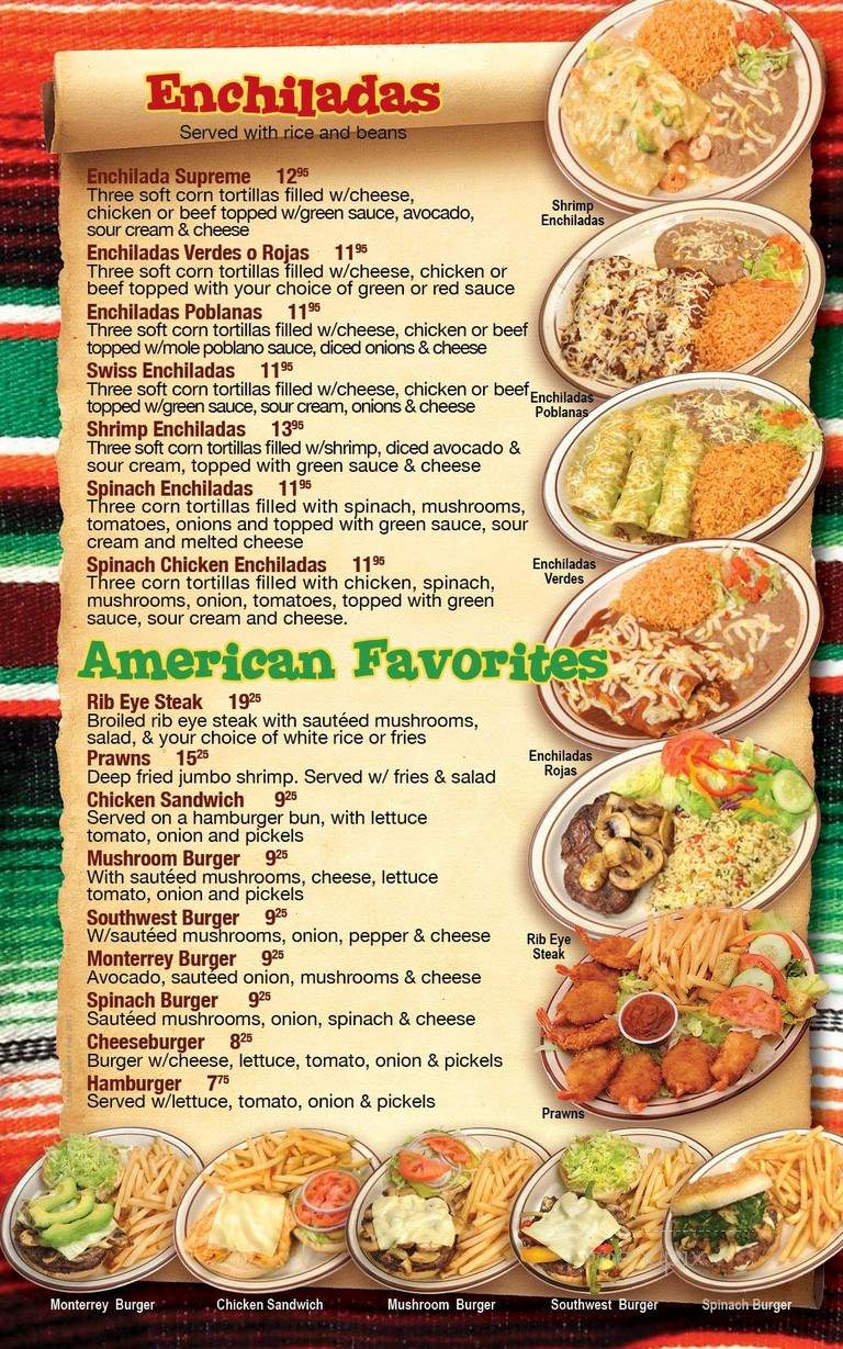 La Mex - Joliet, IL menu_pic