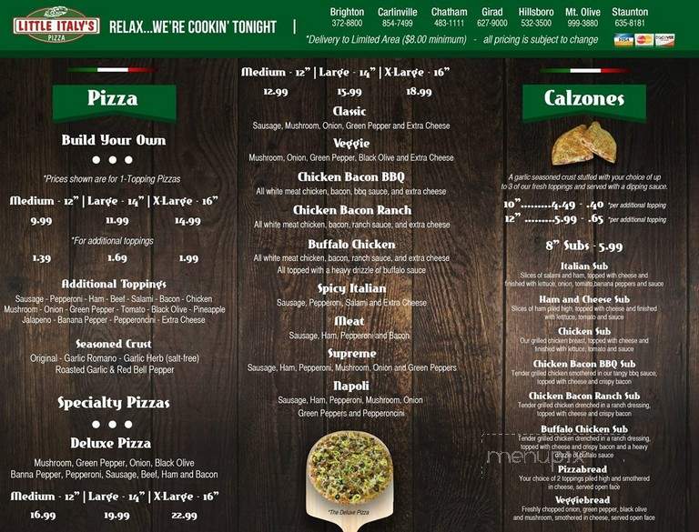Little Italy's Pizzeria - Staunton, IL