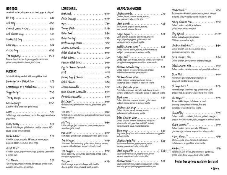 Little Louie's Red Hots - Northbrook, IL menu_pic