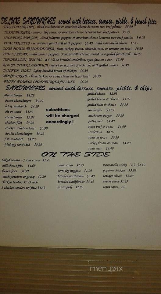 Lori's Diner - Kankakee, IL menu_pic