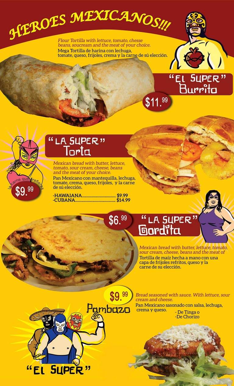 Los Girasoles - Elgin, IL menu_pic