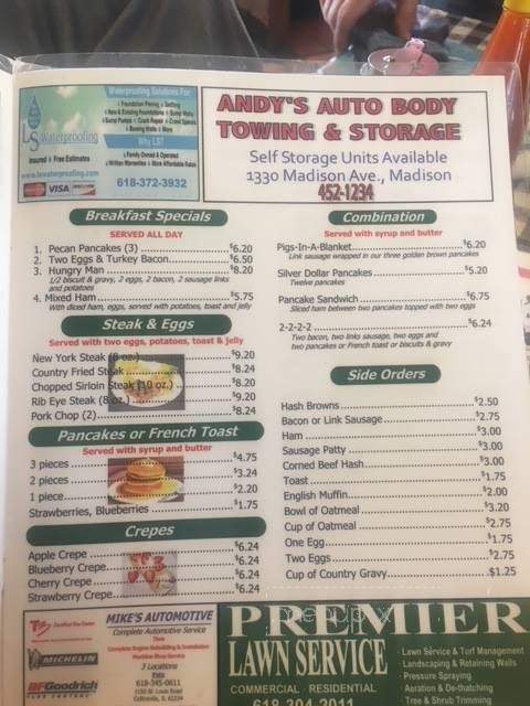 Mama Mia's Italian Restaurant - Granite City, IL menu_pic