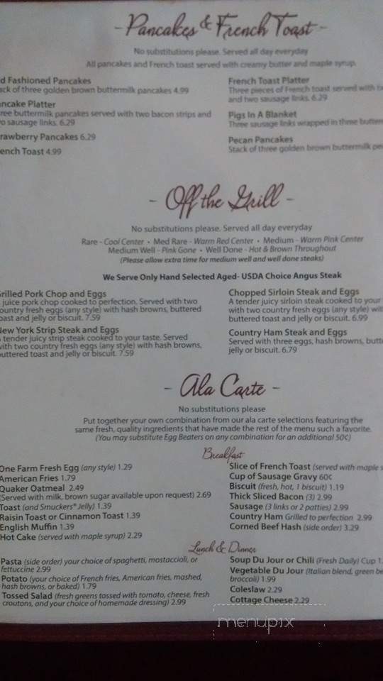 Mama Mia's Italian Restaurant - Wood River, IL menu_pic