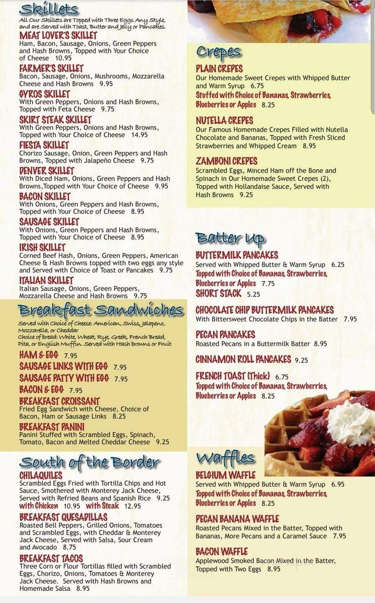 Market Square Restaurant - Wheeling, IL menu_pic