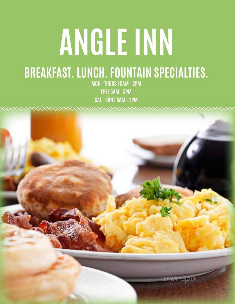 Angle Inn Restaurant - Rockford, IL menu_pic