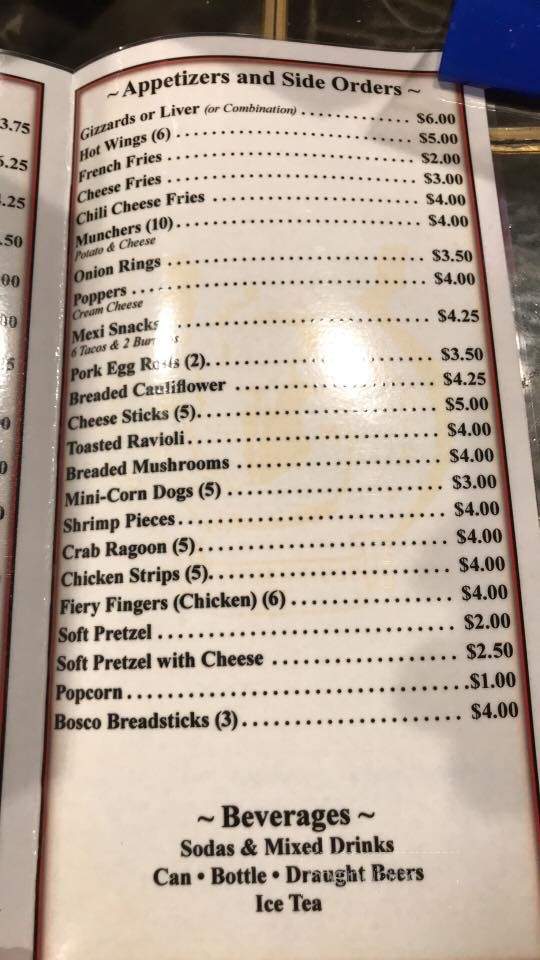 Mike's Place - Summerfield, IL menu_pic