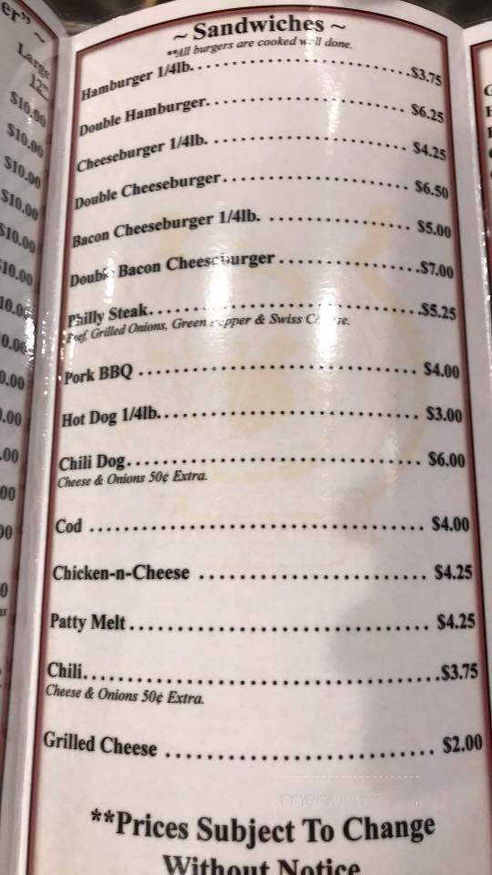 Mike's Place - Summerfield, IL menu_pic