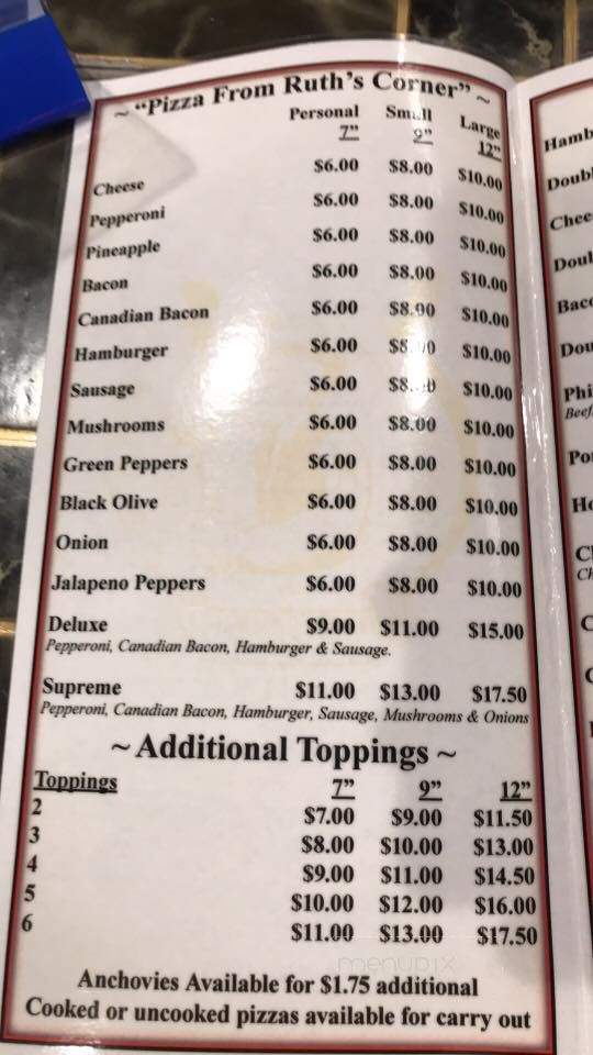 Mike's Place - Summerfield, IL menu_pic