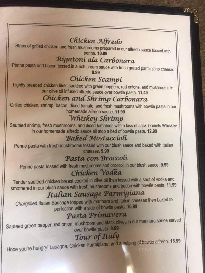 Mimmo's Pizza - McLeansboro, IL menu_pic