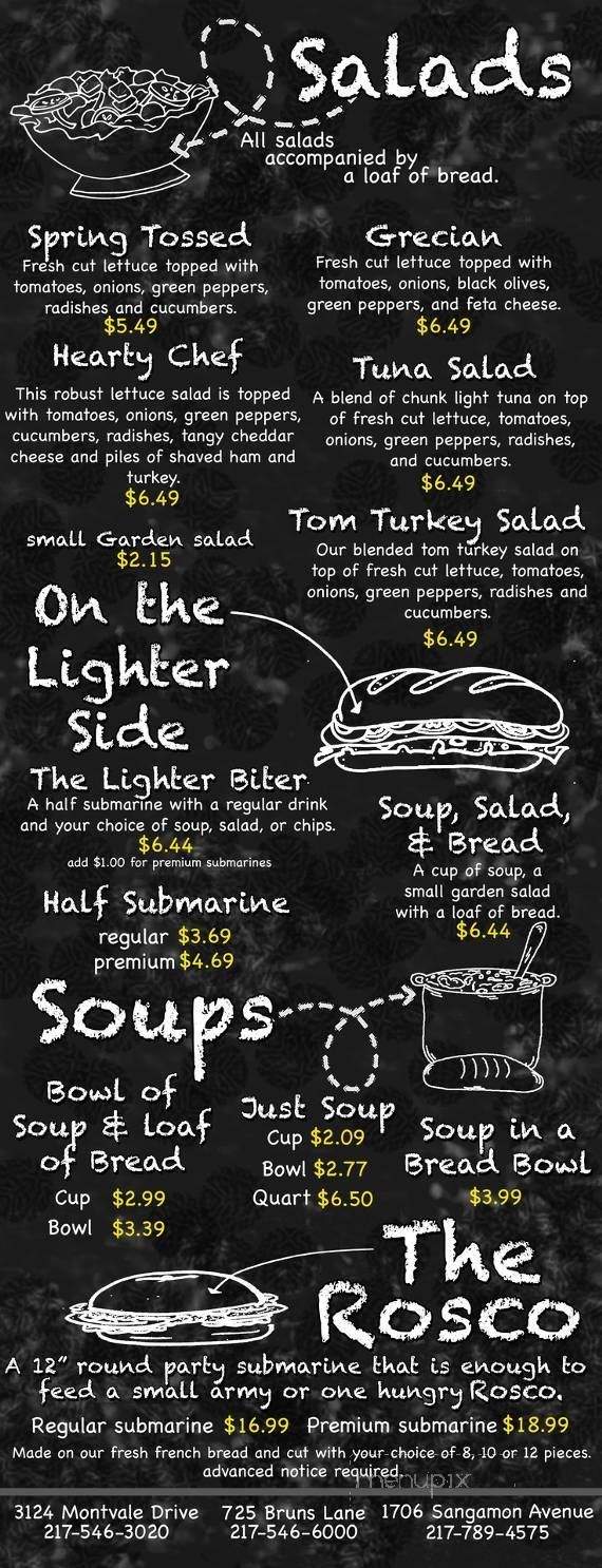 Monty's Submarines - Springfield, IL menu_pic