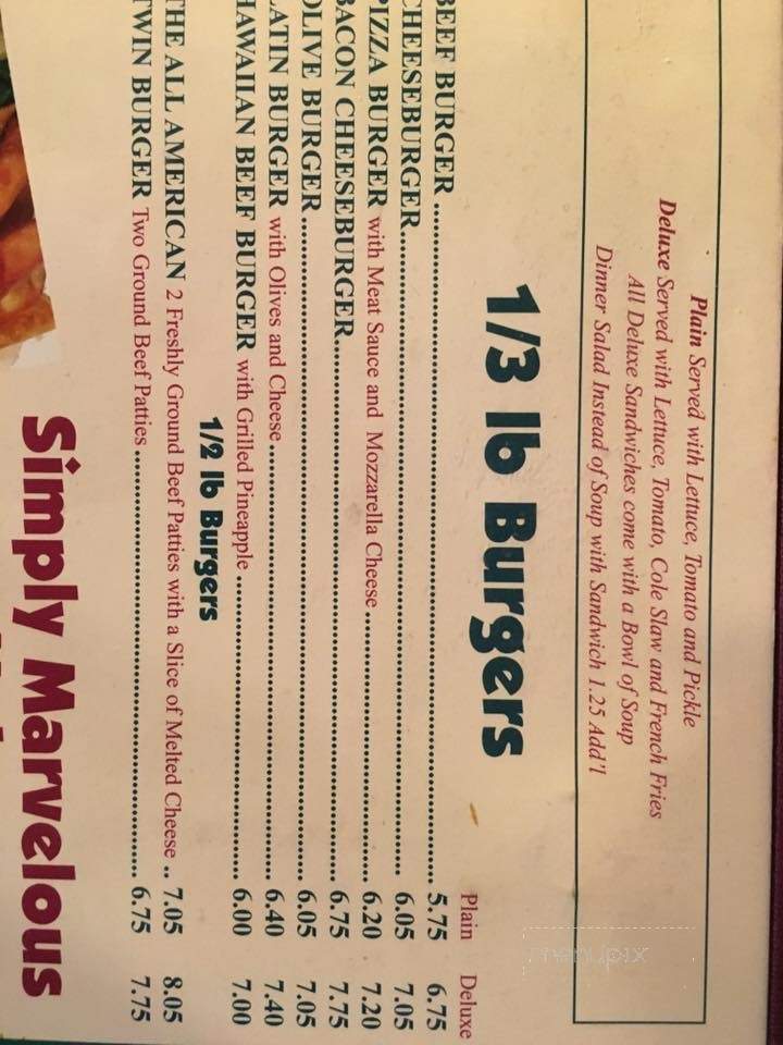 Oak Lawn Restaurant - Oak Lawn, IL menu_pic