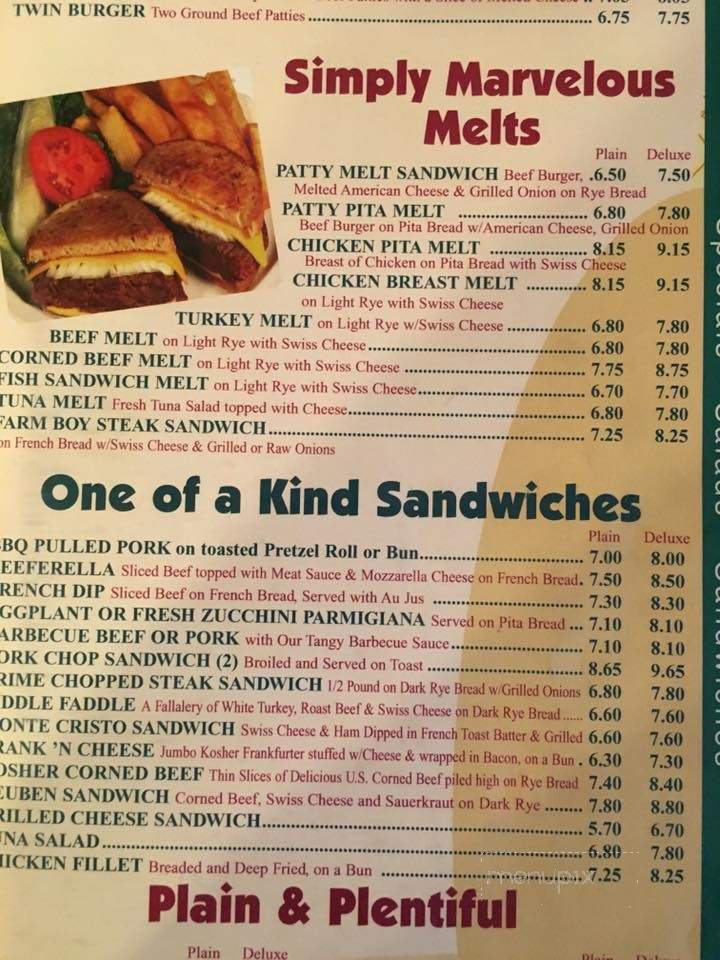 Oak Lawn Restaurant - Oak Lawn, IL menu_pic