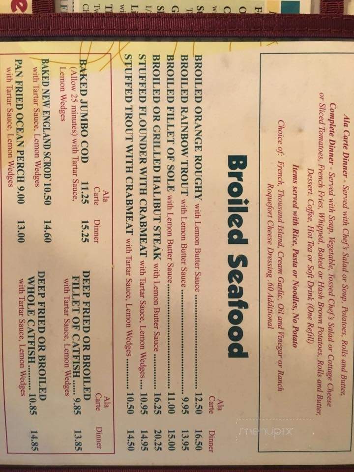 Oak Lawn Restaurant - Oak Lawn, IL menu_pic