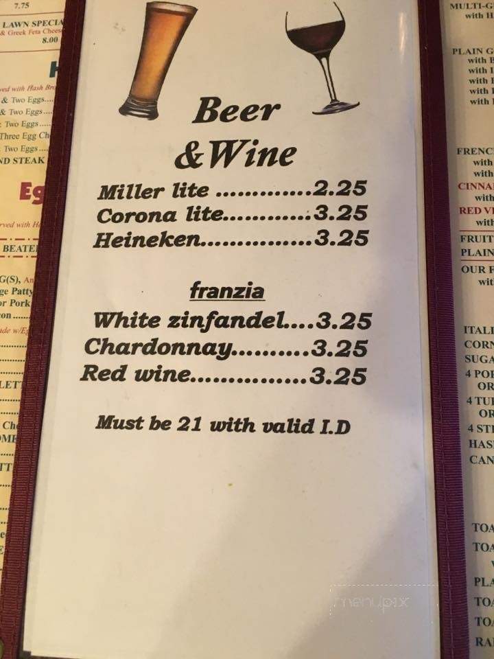 Oak Lawn Restaurant - Oak Lawn, IL menu_pic