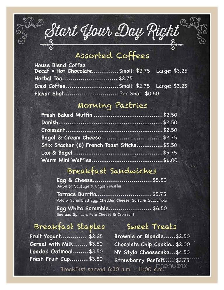 Pheasant Run Resort & Spa - Saint Charles, IL menu_pic