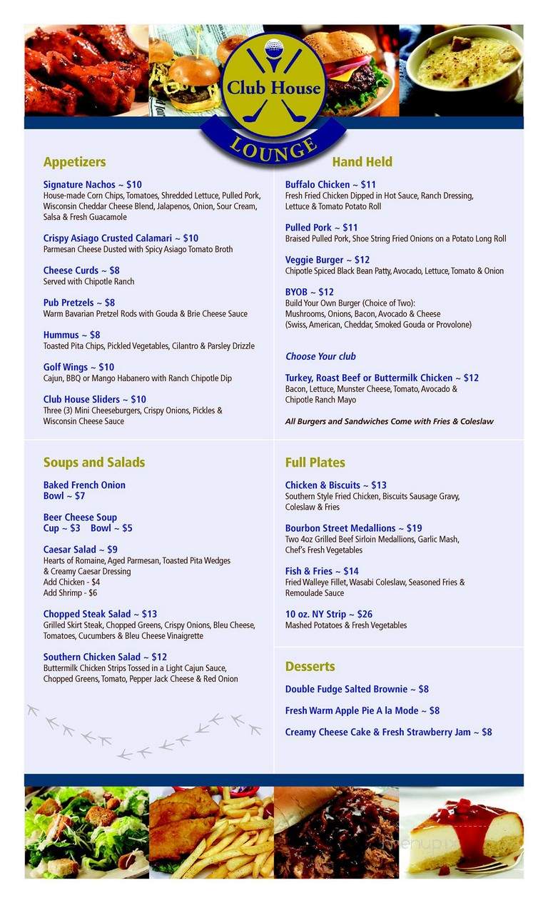 Pheasant Run Resort & Spa - Saint Charles, IL menu_pic