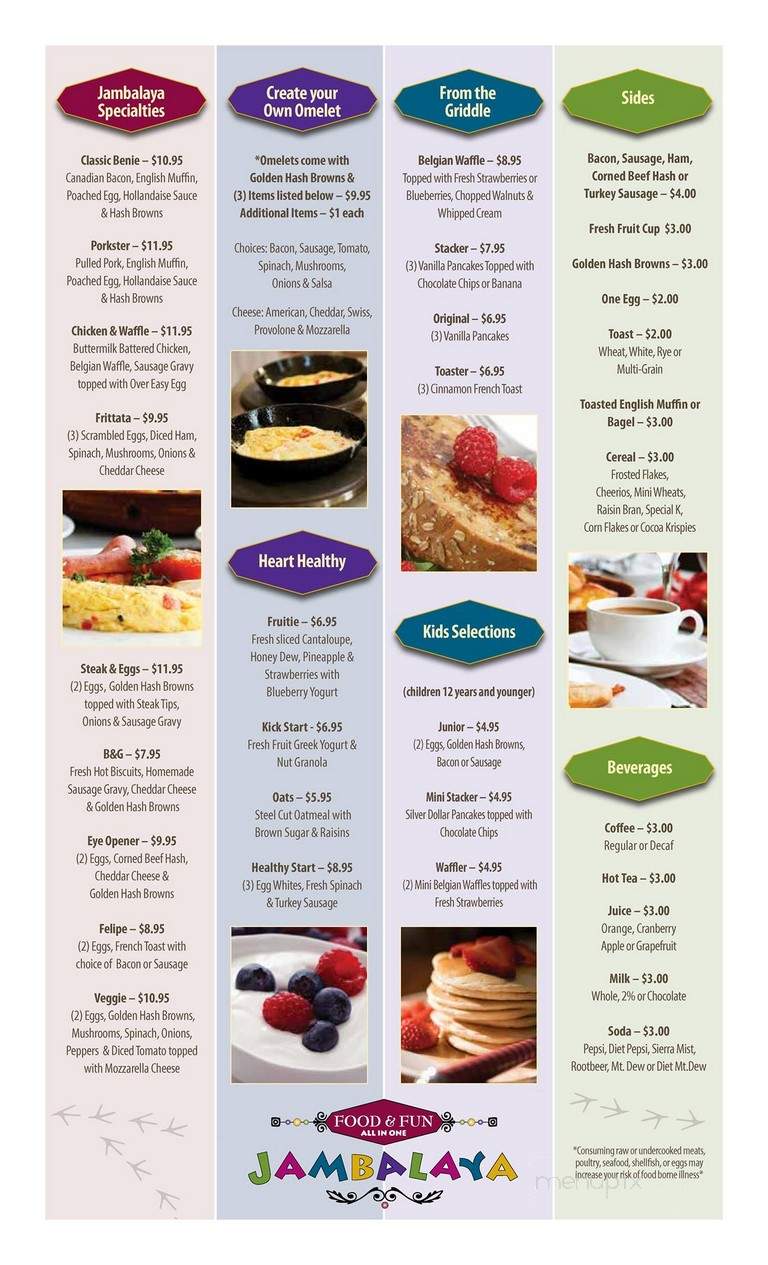 Pheasant Run Resort & Spa - Saint Charles, IL menu_pic
