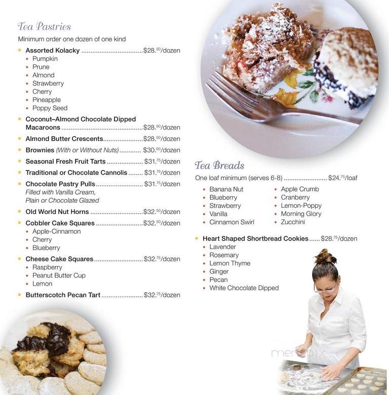 Pinecone Cottage Tea House - Downers Grove, IL menu_pic