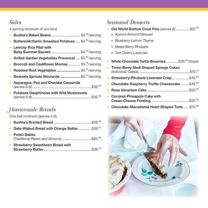 Pinecone Cottage Tea House - Downers Grove, IL menu_pic