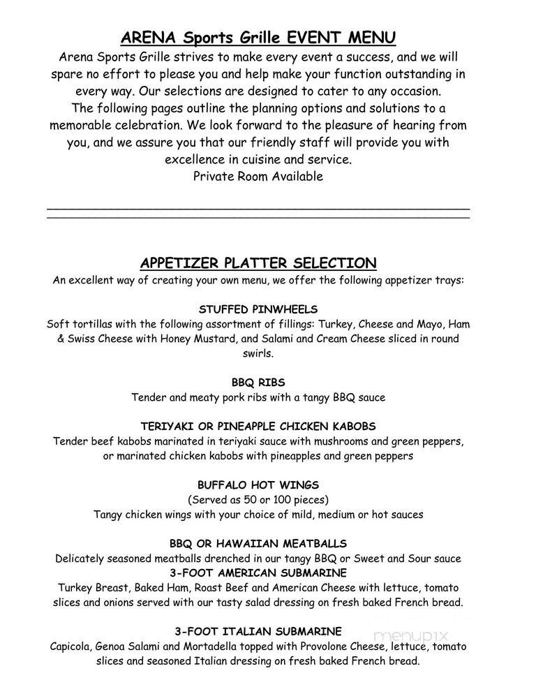 Arena Sports Grille - Elmhurst, IL