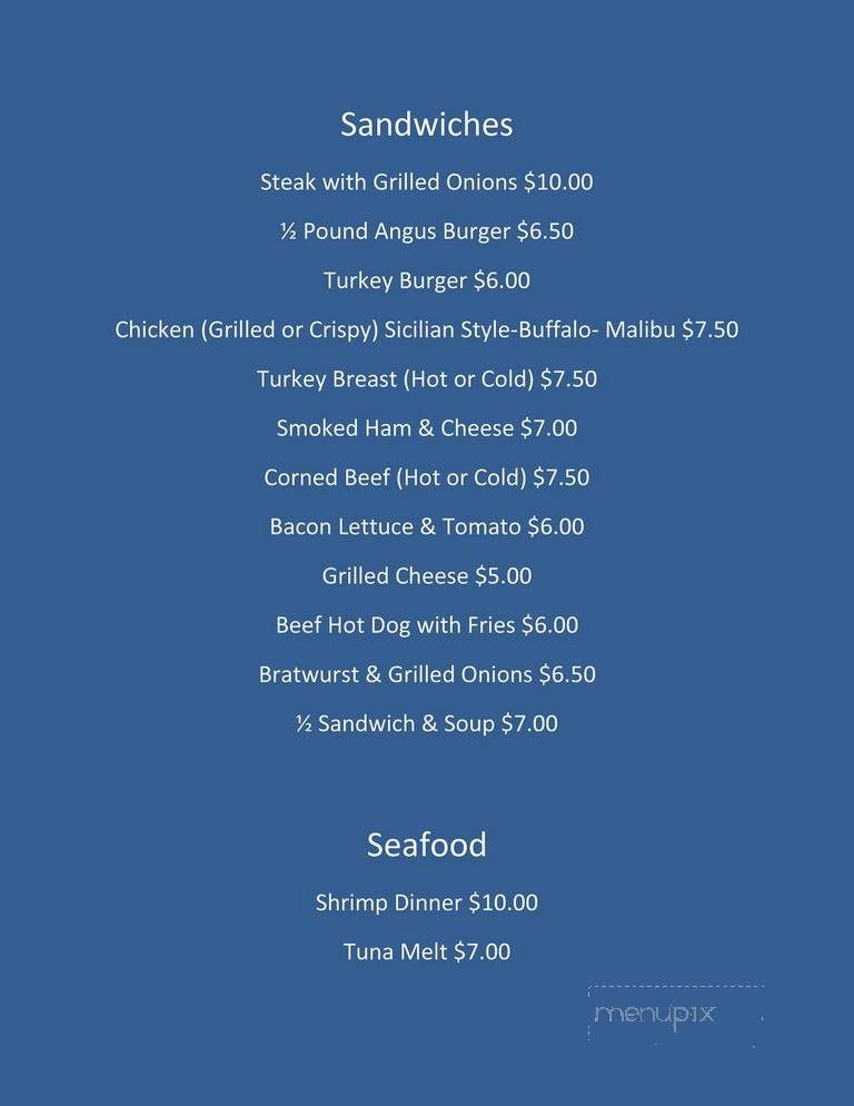 Augie's - Chicago, IL menu_pic