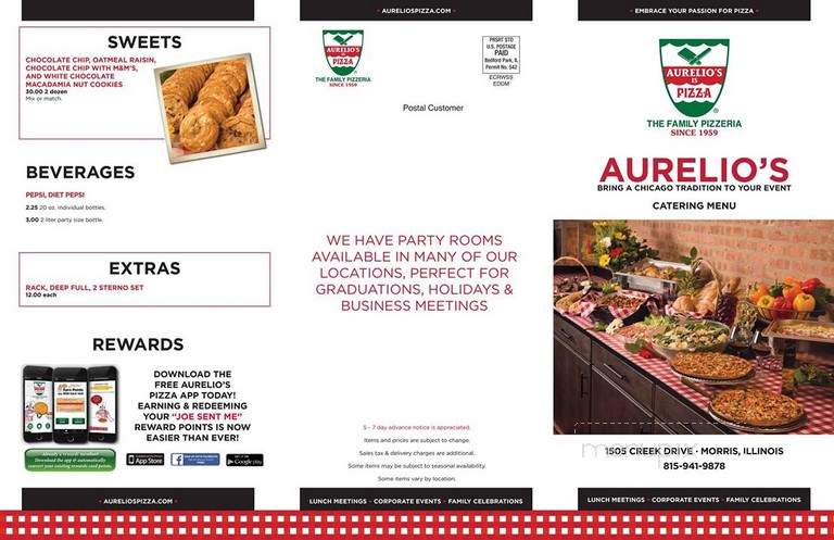 Aurelio's Pizza - Morris, IL menu_pic