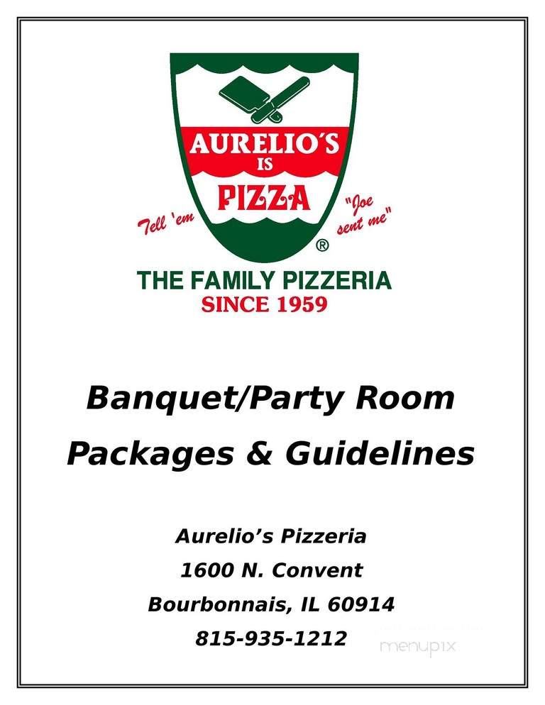 Aurelio's Pizza - Bourbonnais, IL