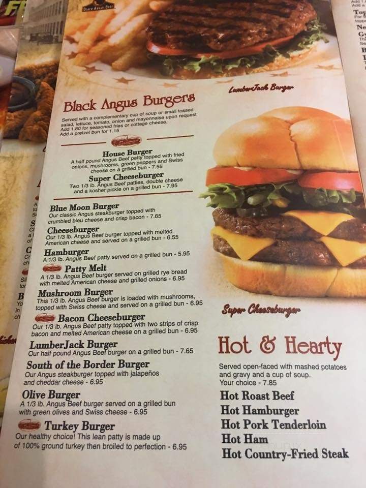 Steam Plant Family Restaurant - Belvidere, IL menu_pic