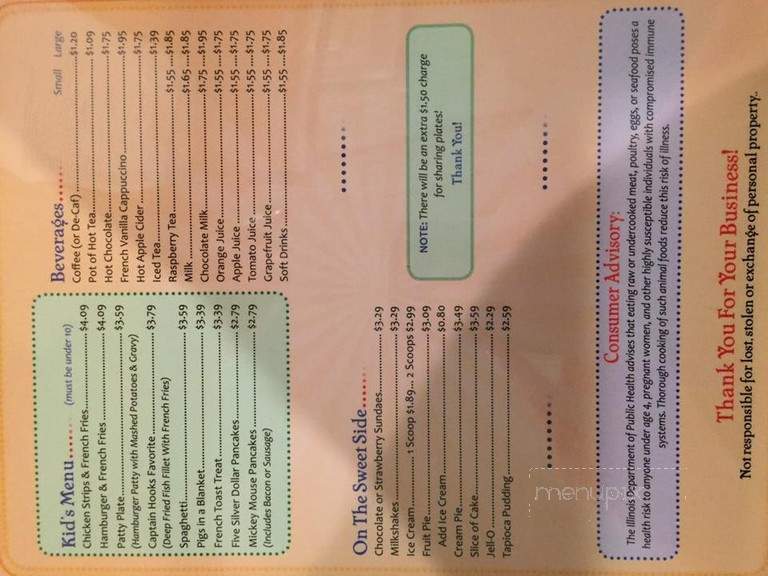 Sunrise 3 - Oregon, IL menu_pic