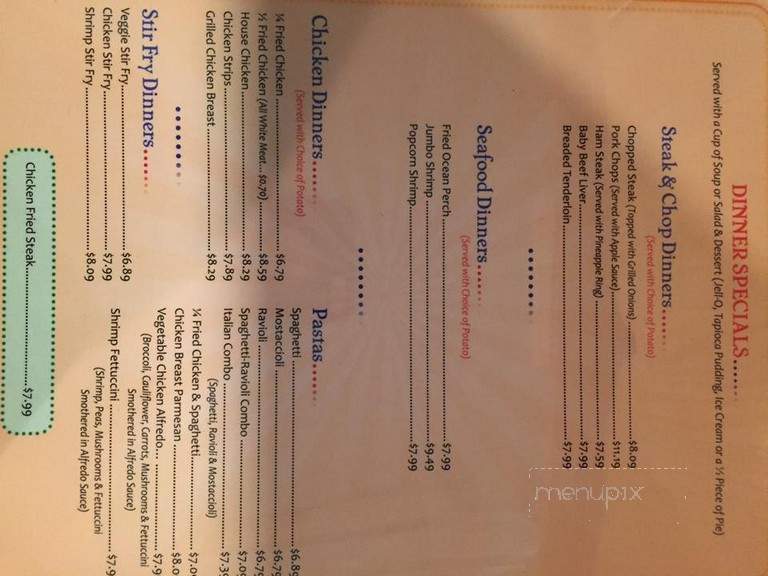 Sunrise 3 - Oregon, IL menu_pic