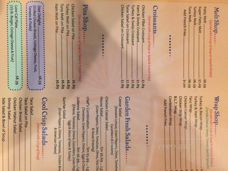 Sunrise 3 - Oregon, IL menu_pic