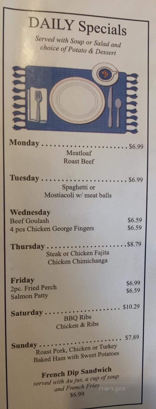 Swedish Pancakes - Byron, IL menu_pic