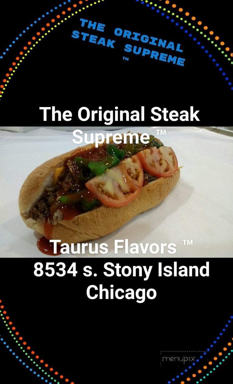 Taurus Flavors - Chicago, IL menu_pic