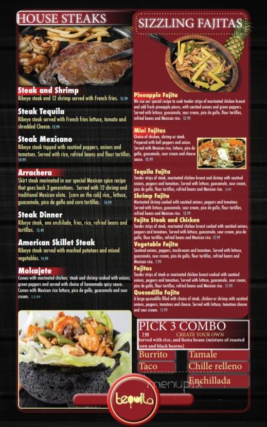 Tequila Of Centralia - Centralia, IL menu_pic