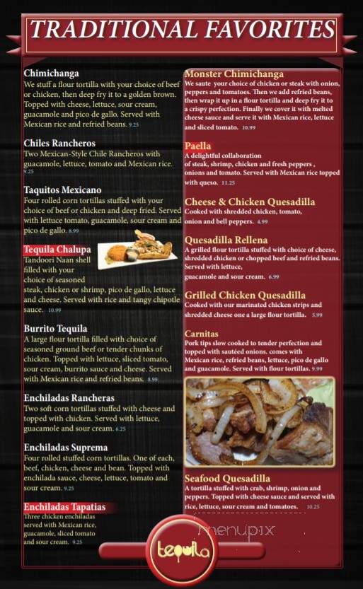 Tequila Of Centralia - Centralia, IL menu_pic