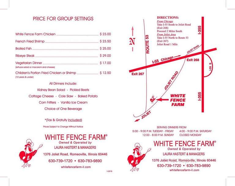 White Fence Farm Restaurant - Romeoville, IL