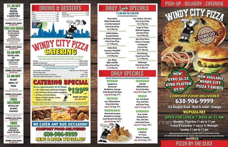 Windy City Pizza - Oswego, IL