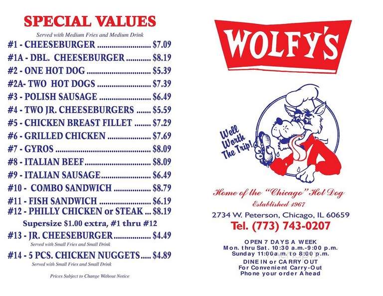 Wolfy's - Chicago, IL