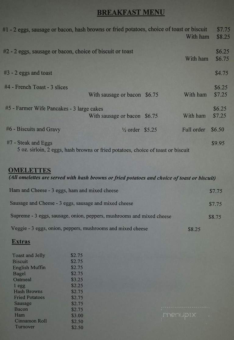 Woodhull Family Restaurant - Woodhull, IL menu_pic
