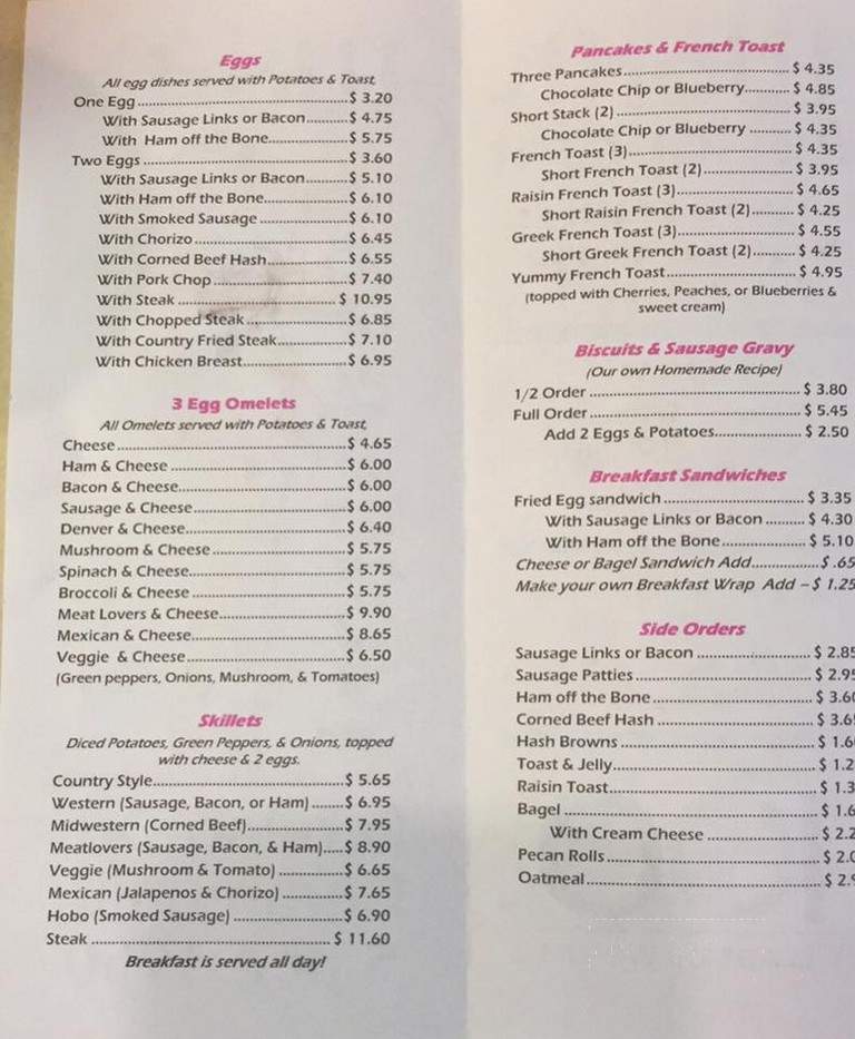 Worth Snack Shop - Worth, IL menu_pic