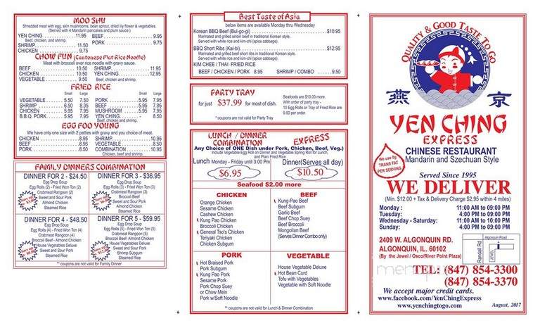 Yen Ching Express - Algonquin, IL