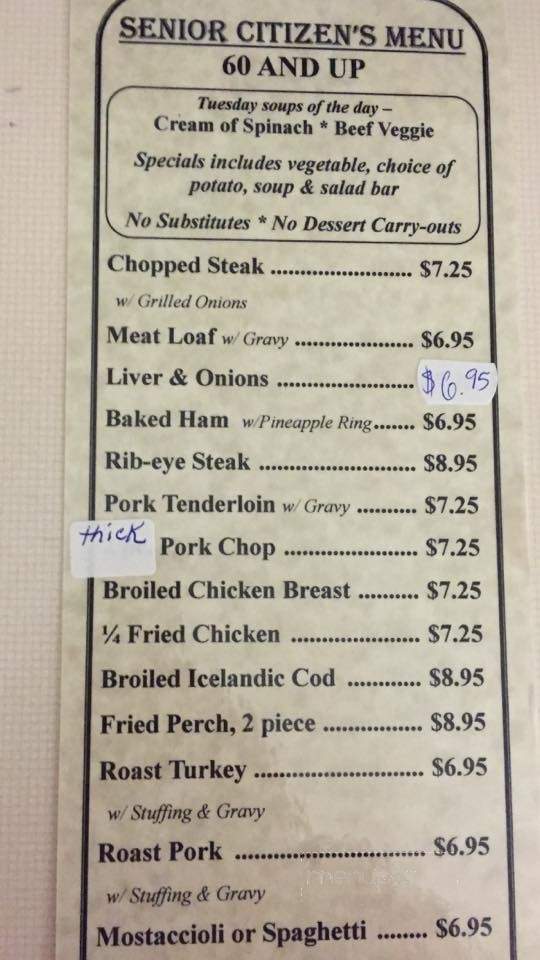 Brothers Inn Family Restaurant - Lanark, IL menu_pic