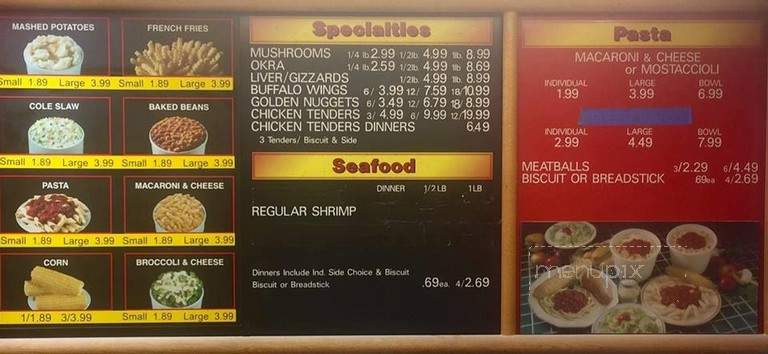 Brown's Chicken & Pasta - Naperville, IL menu_pic