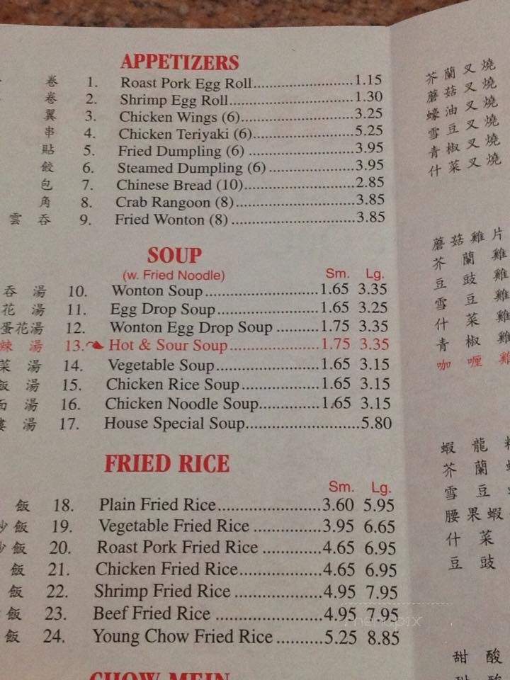 China Buffet - Harrisburg, IL menu_pic