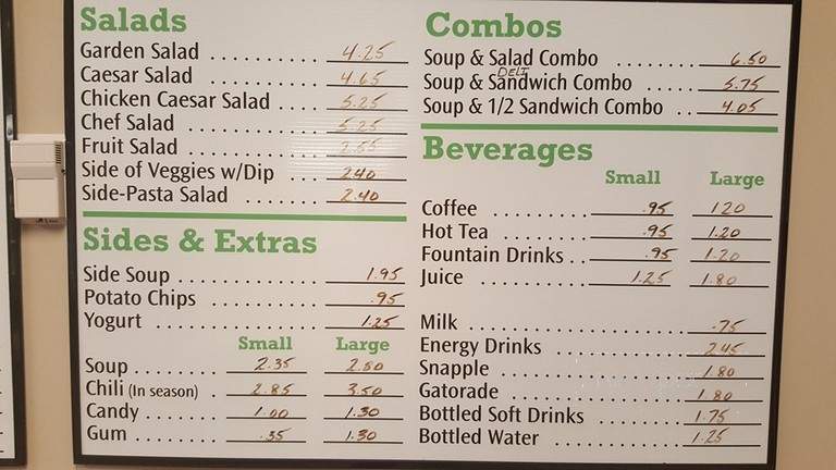 Corporate Cafe - Lisle, IL menu_pic