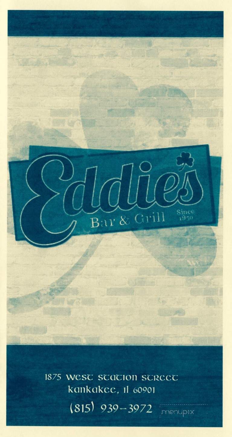 Eddies Bar & Grill - Kankakee, IL menu_pic