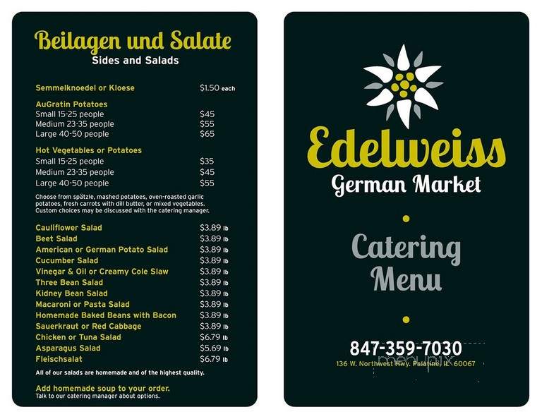 Edelweiss Delicatessen - Palatine, IL