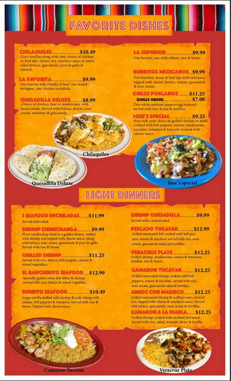 El Rancherito - Charleston, IL menu_pic
