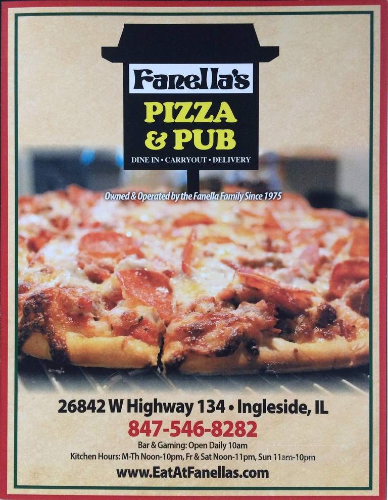 Fanella's Pizza & Pub - Ingleside, IL